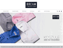 Tablet Screenshot of dream.com.pl